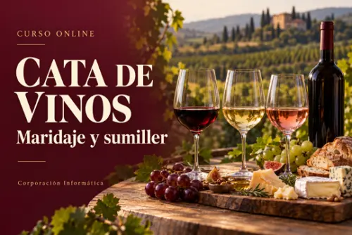 Curso online de cata y maridaje