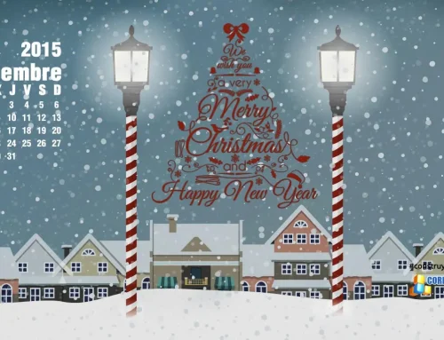 Calendario para tu escritorio de Diciembre 2015