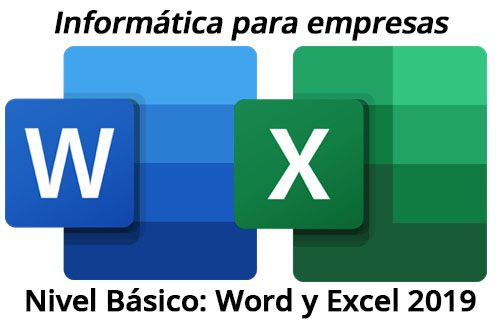 Curso de Word y Excel 2019 para empresas Nivel Básico