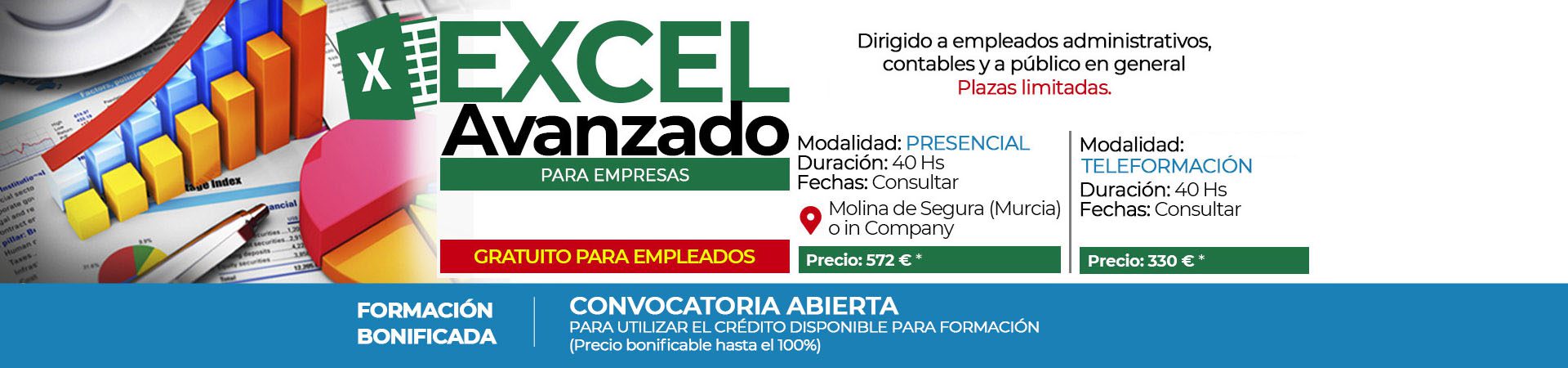 Curso de Microsoft Excel 2016 Avanzado para empresas