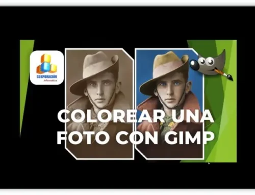 Aplicar color a una foto en Blanco y Negro con Gimp