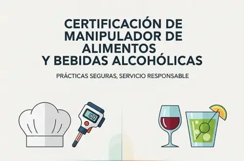 Curso de Manipulador de Alimentos Especialidad en Bebidas Alcohólicas